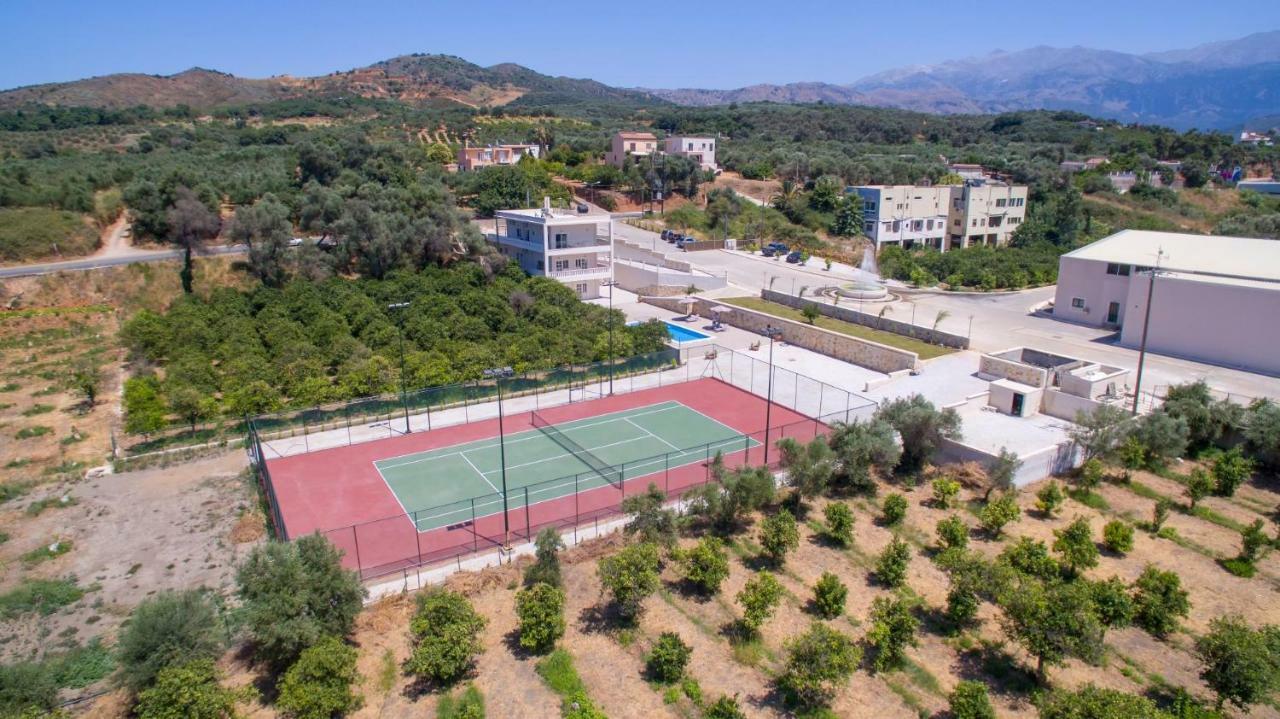 Queen Electra With Pool And Tennis Court Alikianos Exteriér fotografie